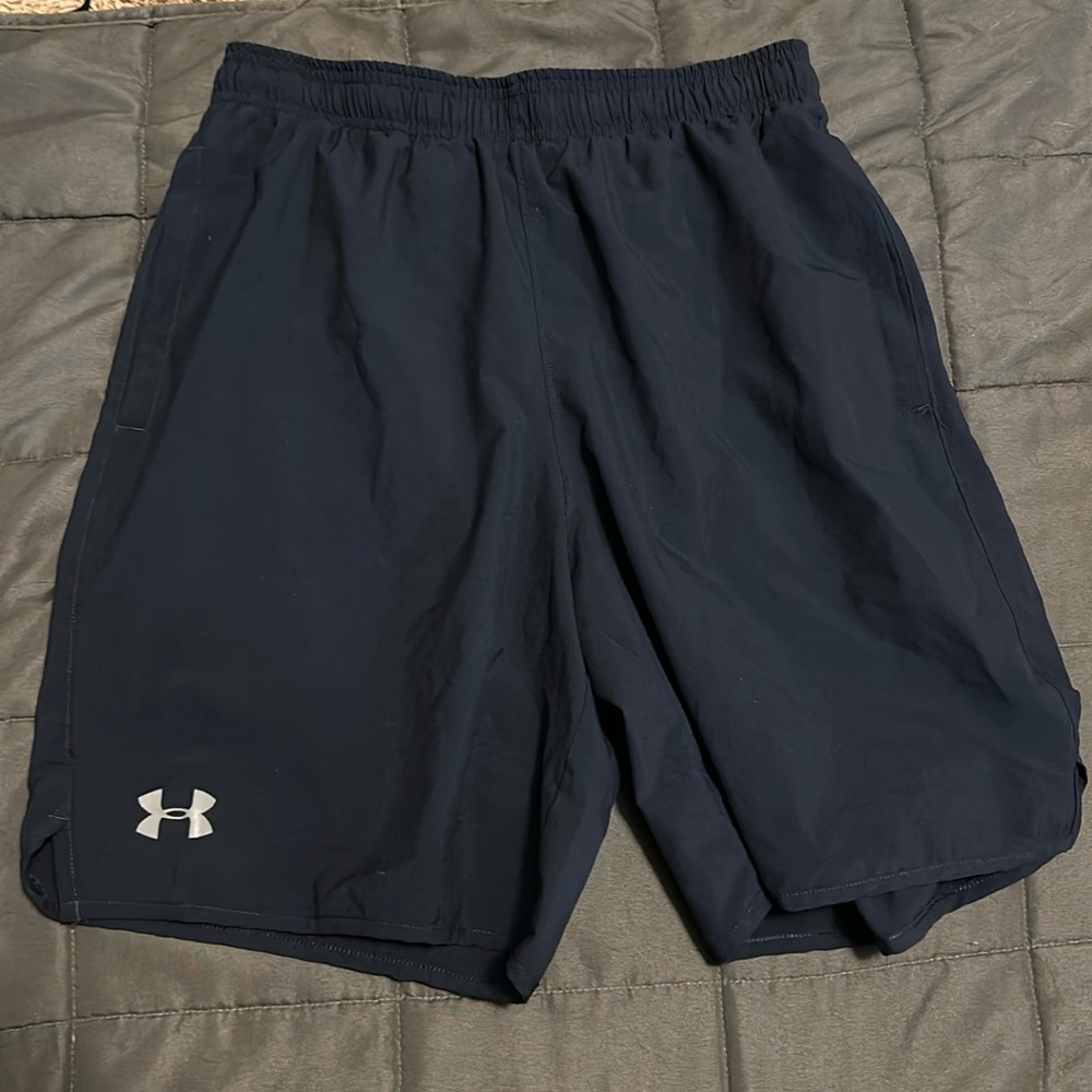 Blue Under Armour Athletic Shorts